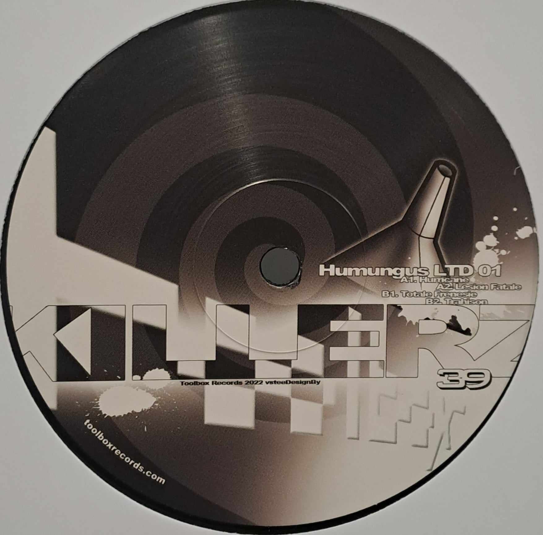 Toolbox Killerz 39 (dernières copies en stock) - vinyle freetekno